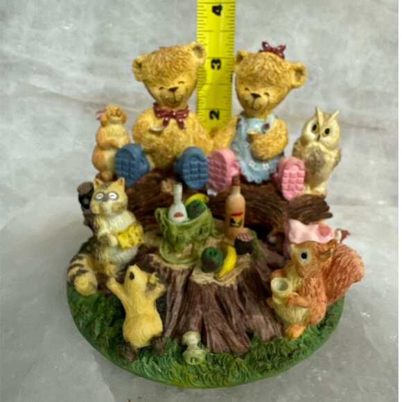 NIB Vintage Rambling Ted Gund Figurine - Michael Woodward Creations ©2000 - Picture 6 of 11